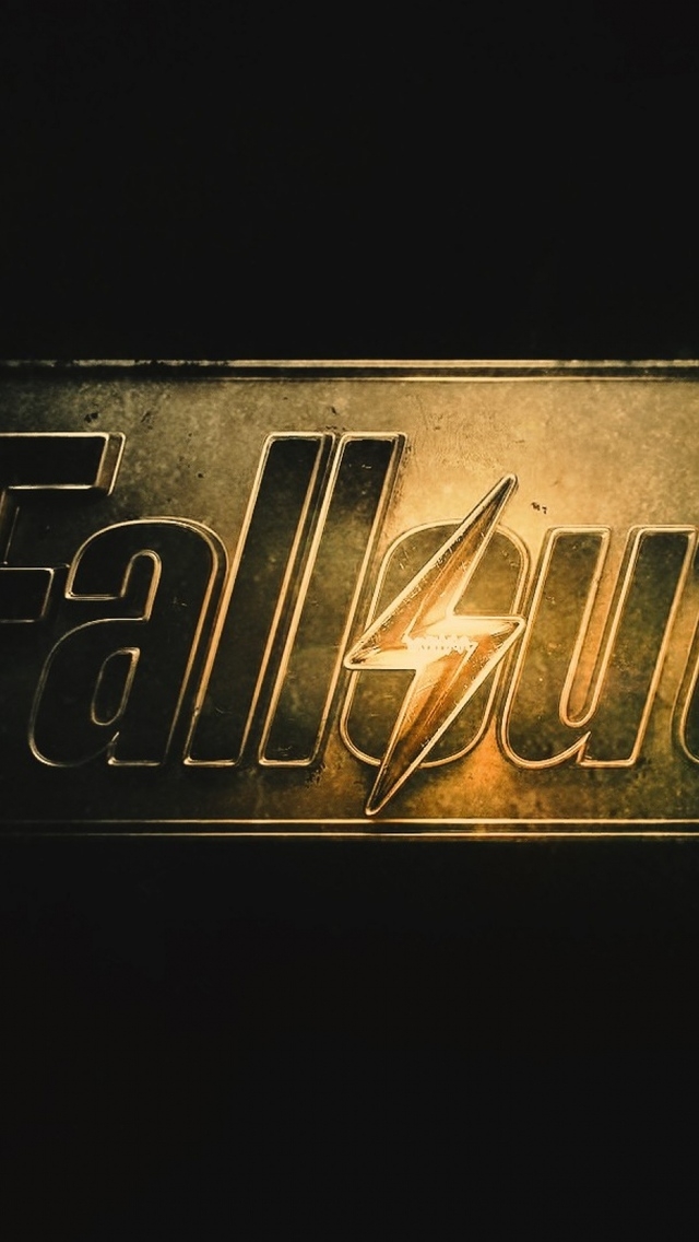 Fallout 4 Logo for 640 x 1136 iPhone 5 resolution