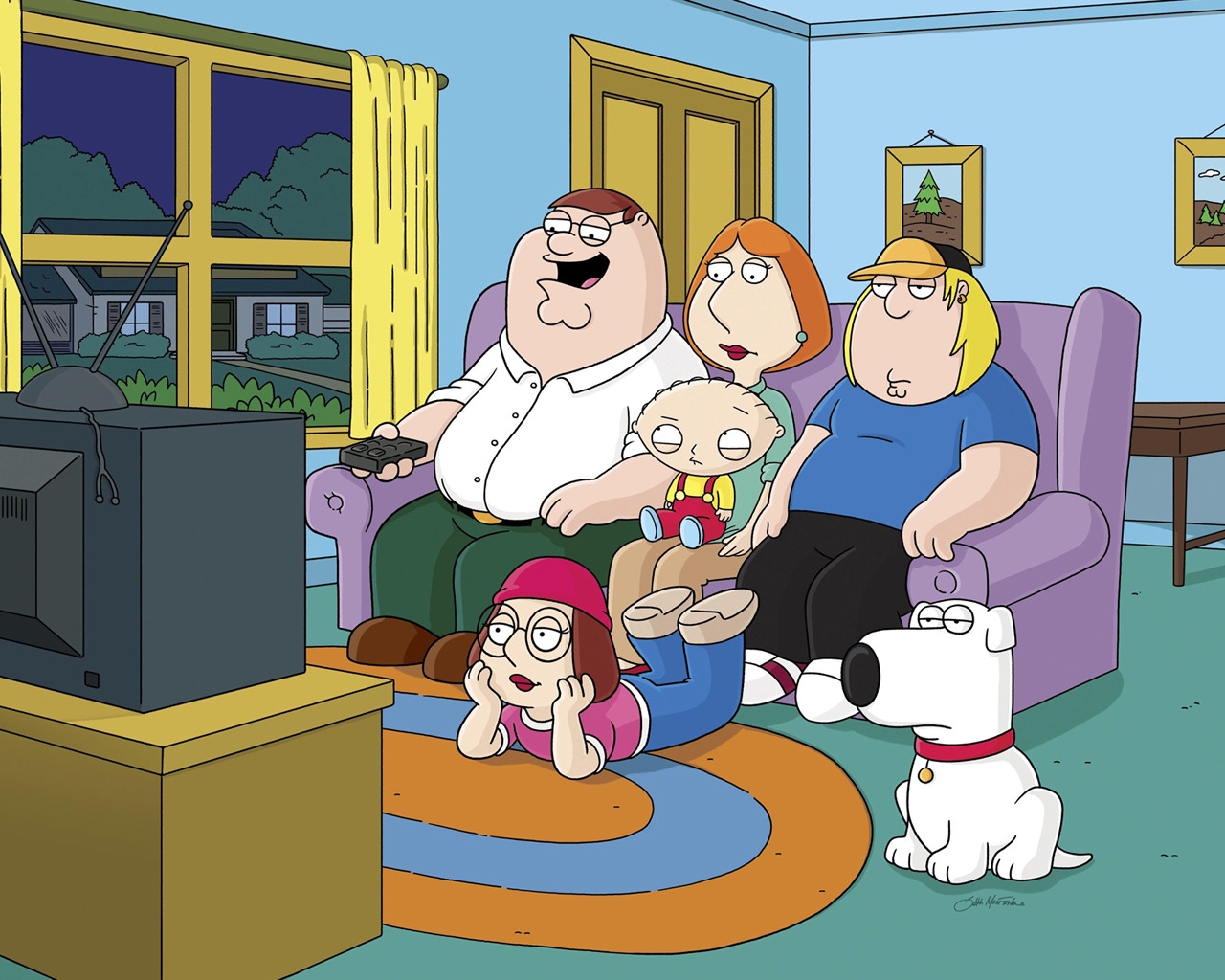 Family Guy for 1280 x 1024 resolution