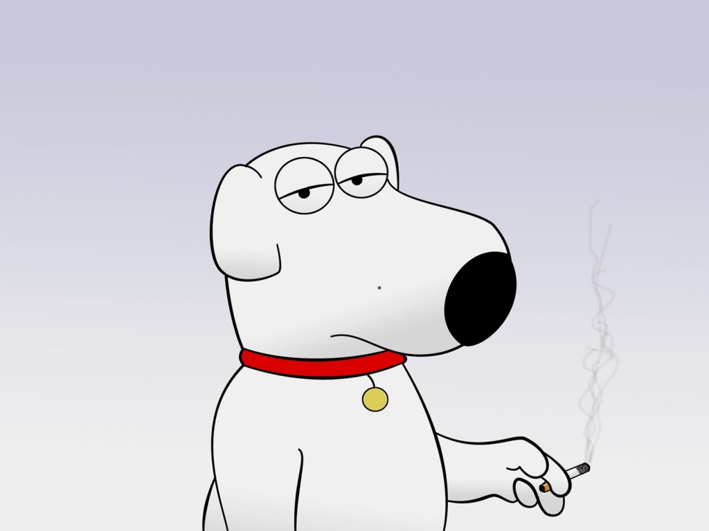 Family Guy Brian for 1024 x 768 resolution