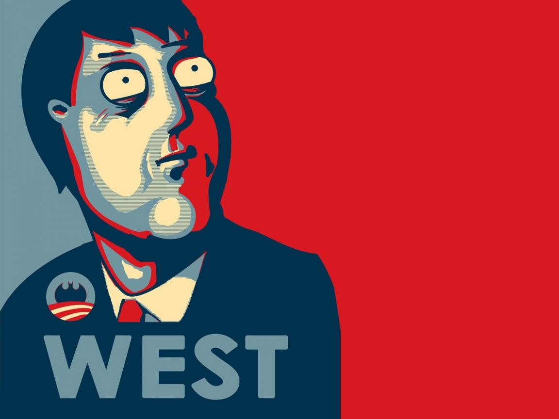 Family Guy Mayor West for 1152 x 864 resolution