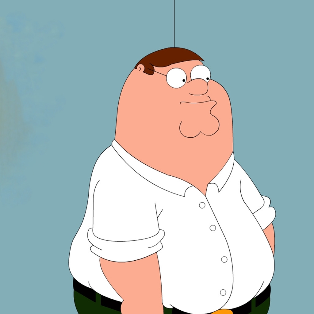 Family Guy Peter Griffin for 1024 x 1024 iPad resolution