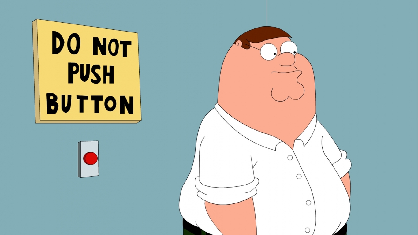 Family Guy Peter Griffin for 1366 x 768 HDTV resolution