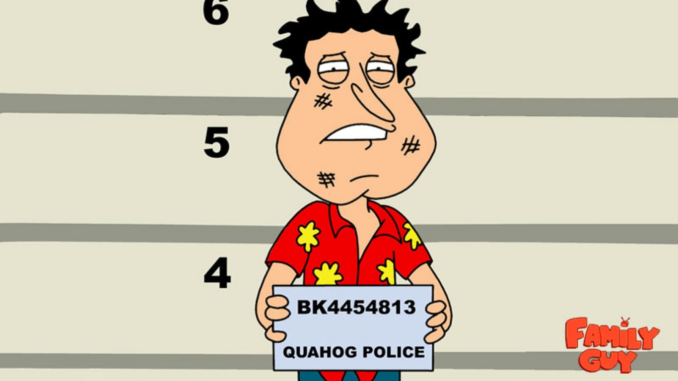 Family Guy Quagmire for 1366 x 768 HDTV resolution