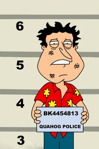 Family Guy Quagmire for 320 x 480 iPhone resolution