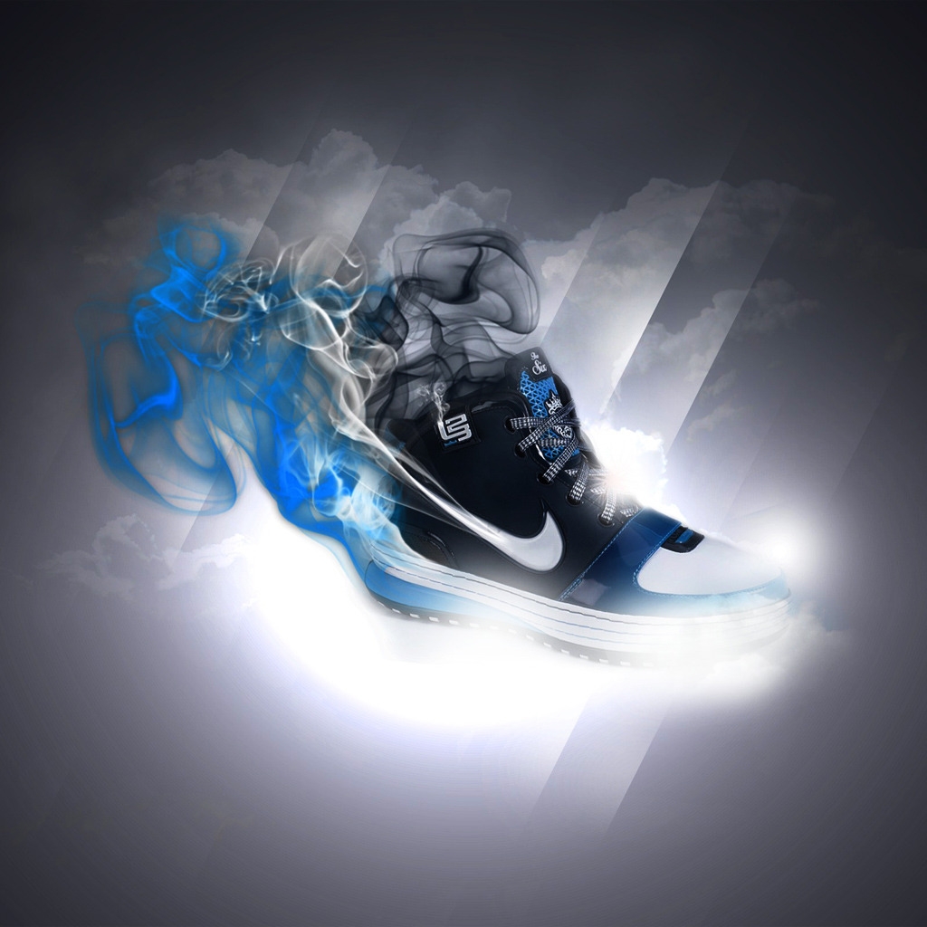 Fantasy Nike Shoes for 1024 x 1024 iPad resolution