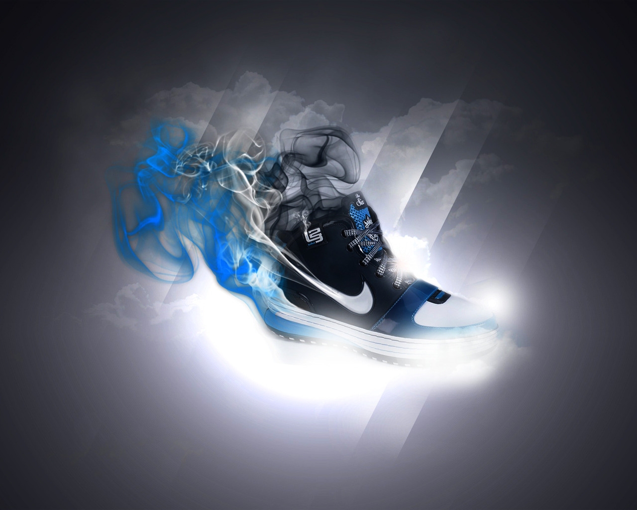 Fantasy Nike Shoes for 1280 x 1024 resolution