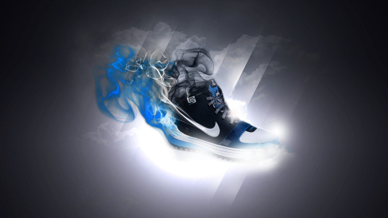 Fantasy Nike Shoes for 1280 x 720 HDTV 720p resolution