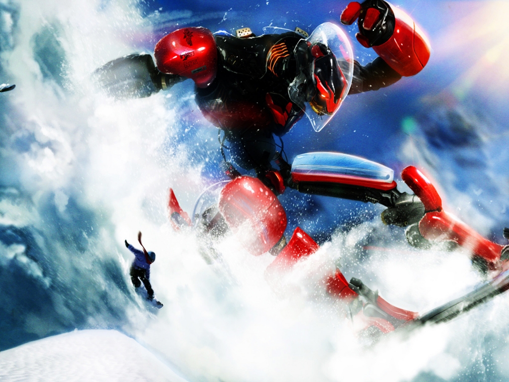 Fantasy Snowboarding for 1024 x 768 resolution