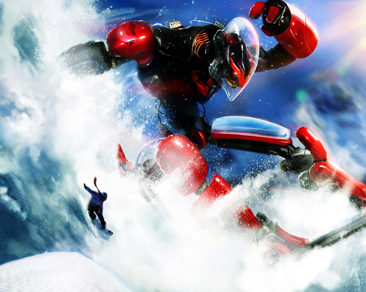 Fantasy Snowboarding for 1280 x 1024 resolution