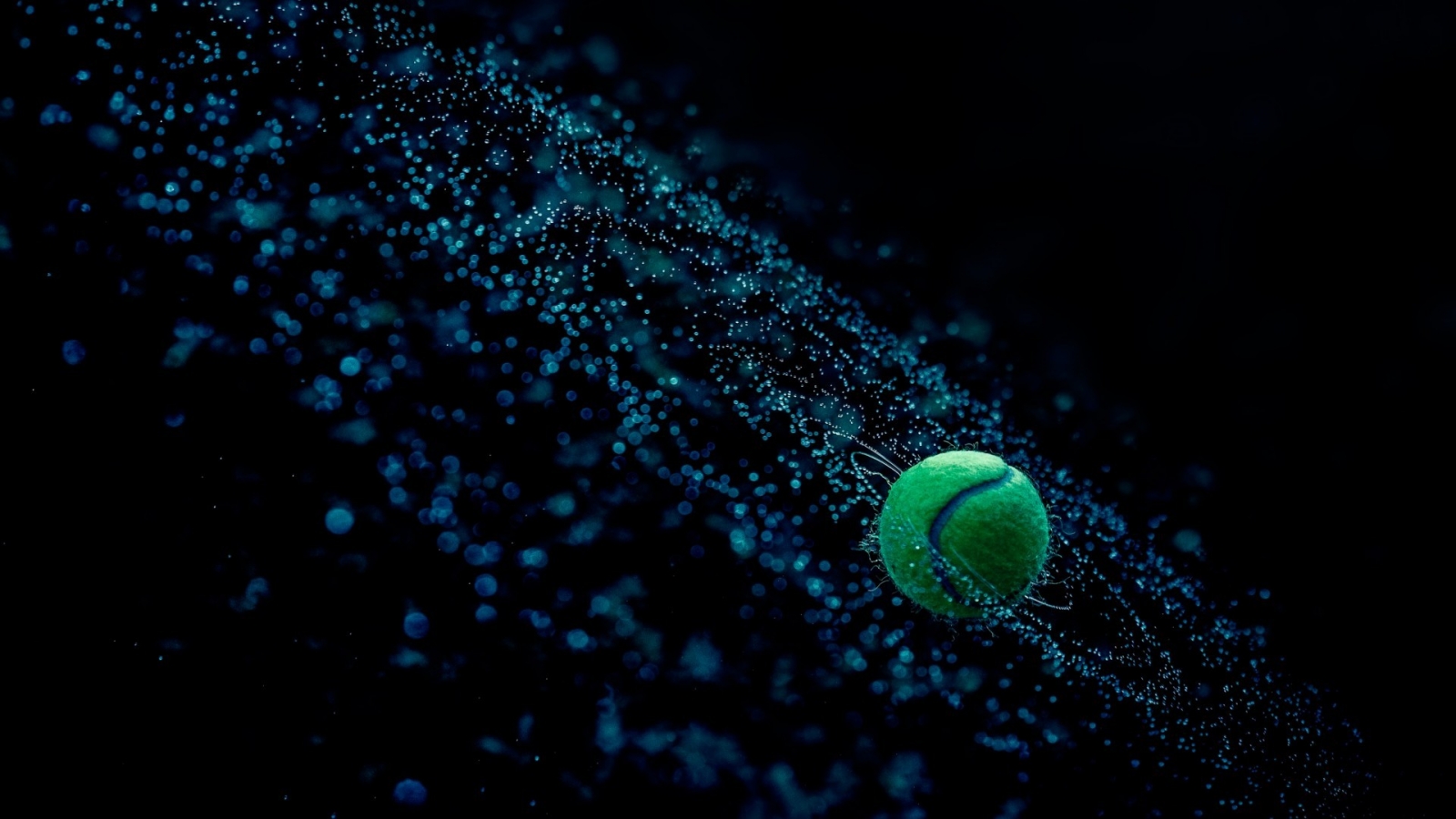 Fantasy Tennis Ball for 1600 x 900 HDTV resolution