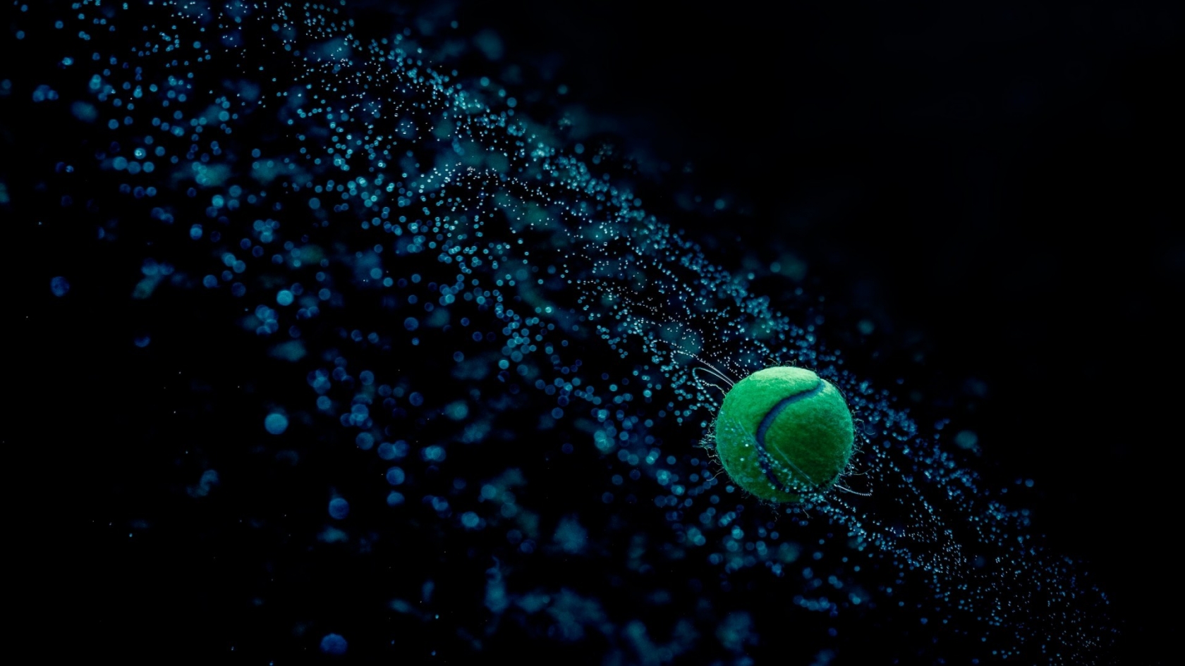 Fantasy Tennis Ball for 1680 x 945 HDTV resolution