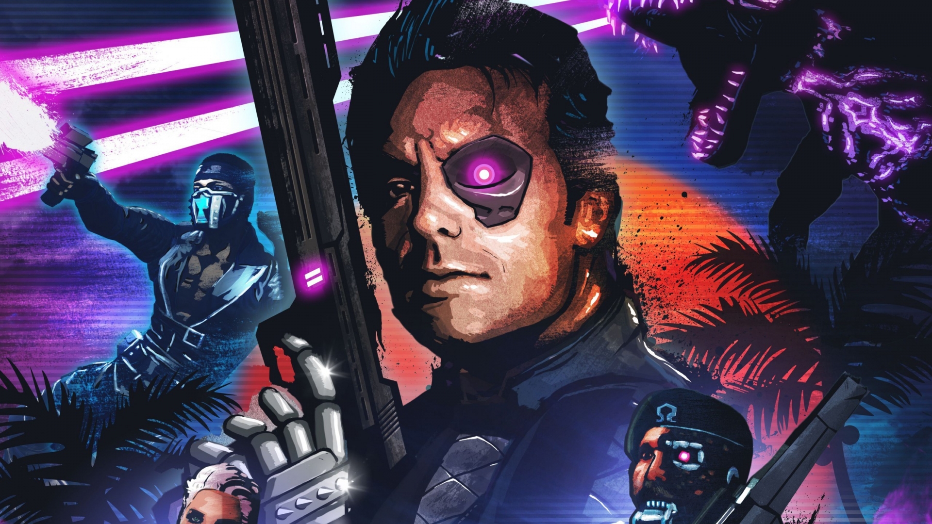 Far Cry 3 Blood Dragon for 1920 x 1080 HDTV 1080p resolution