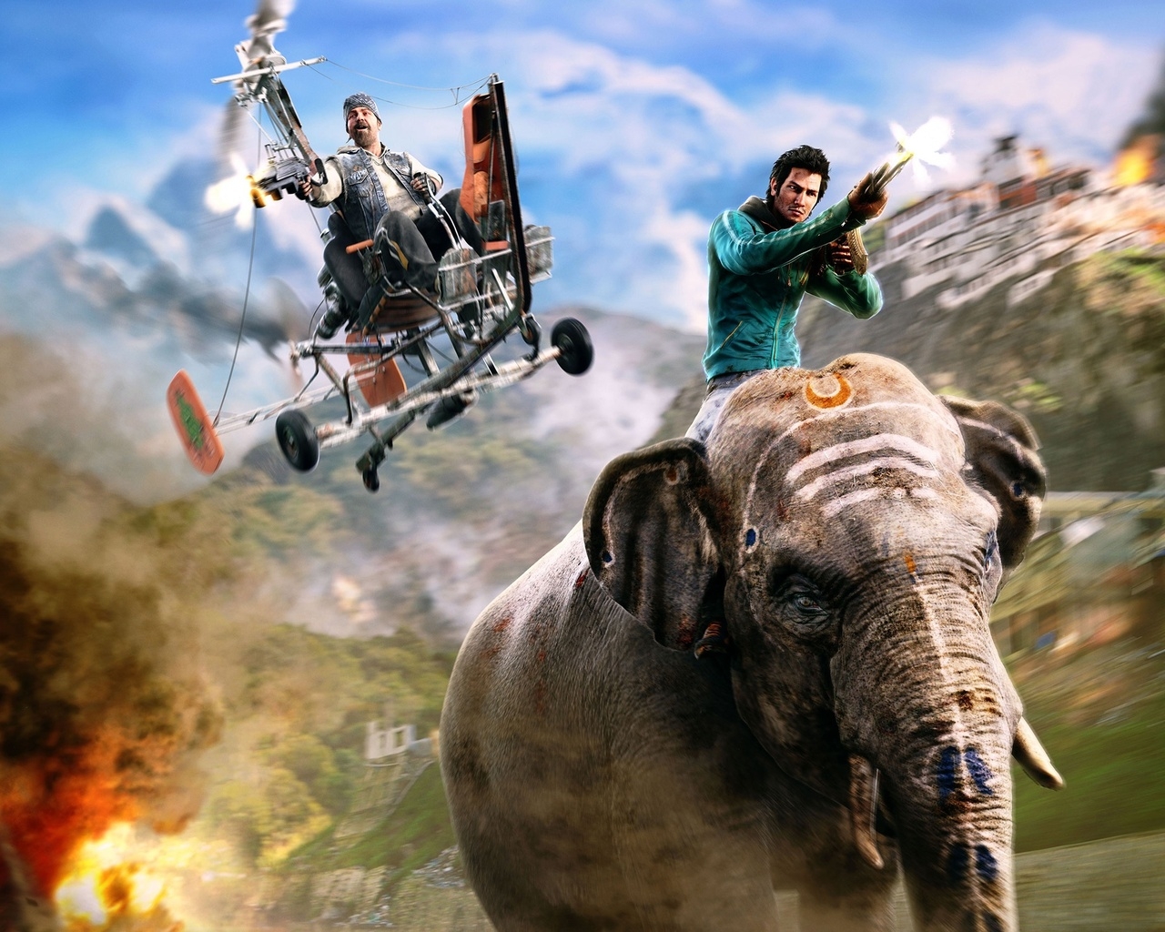 Far Cry 4 Chase for 1280 x 1024 resolution