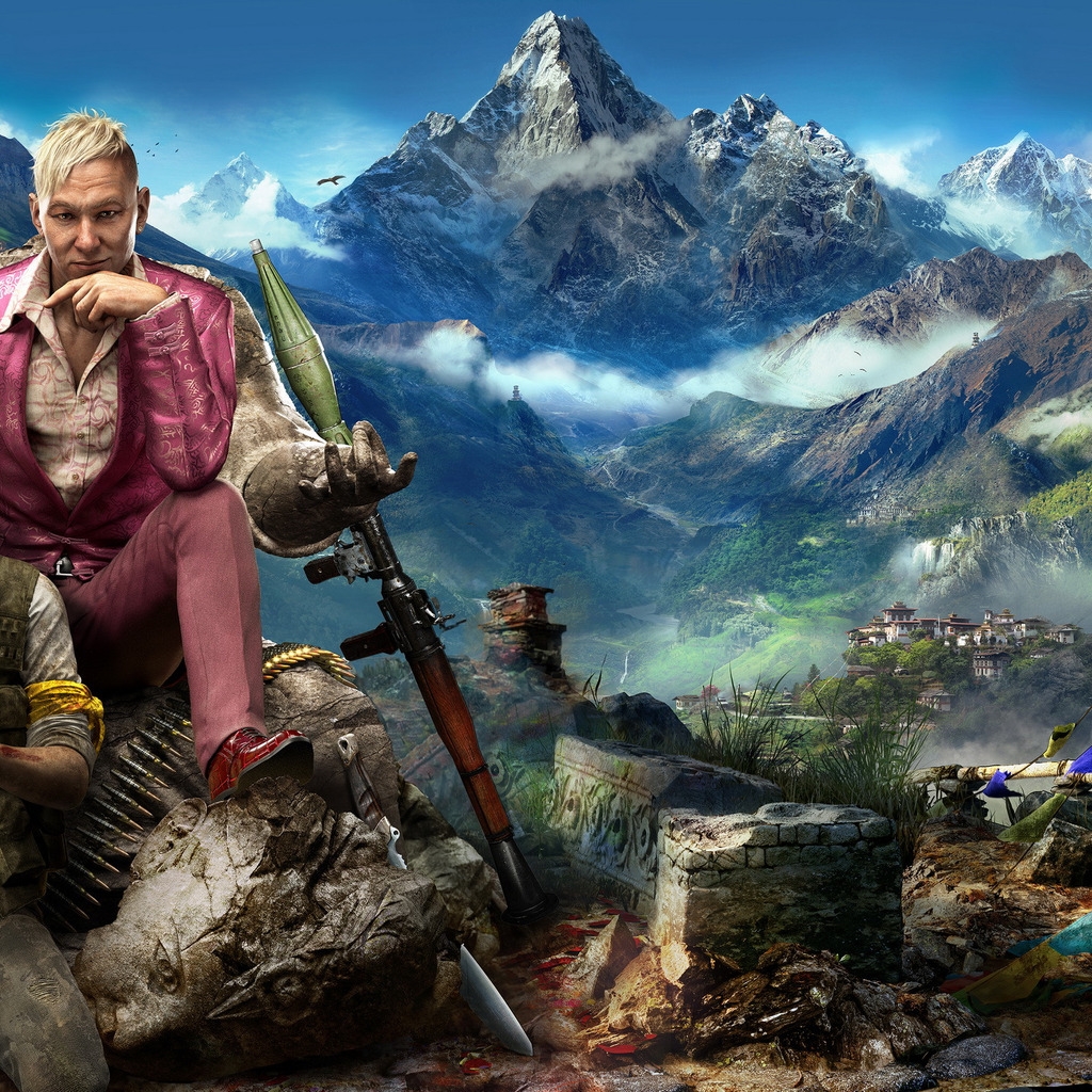 Far Cry 4 Game for 1024 x 1024 iPad resolution