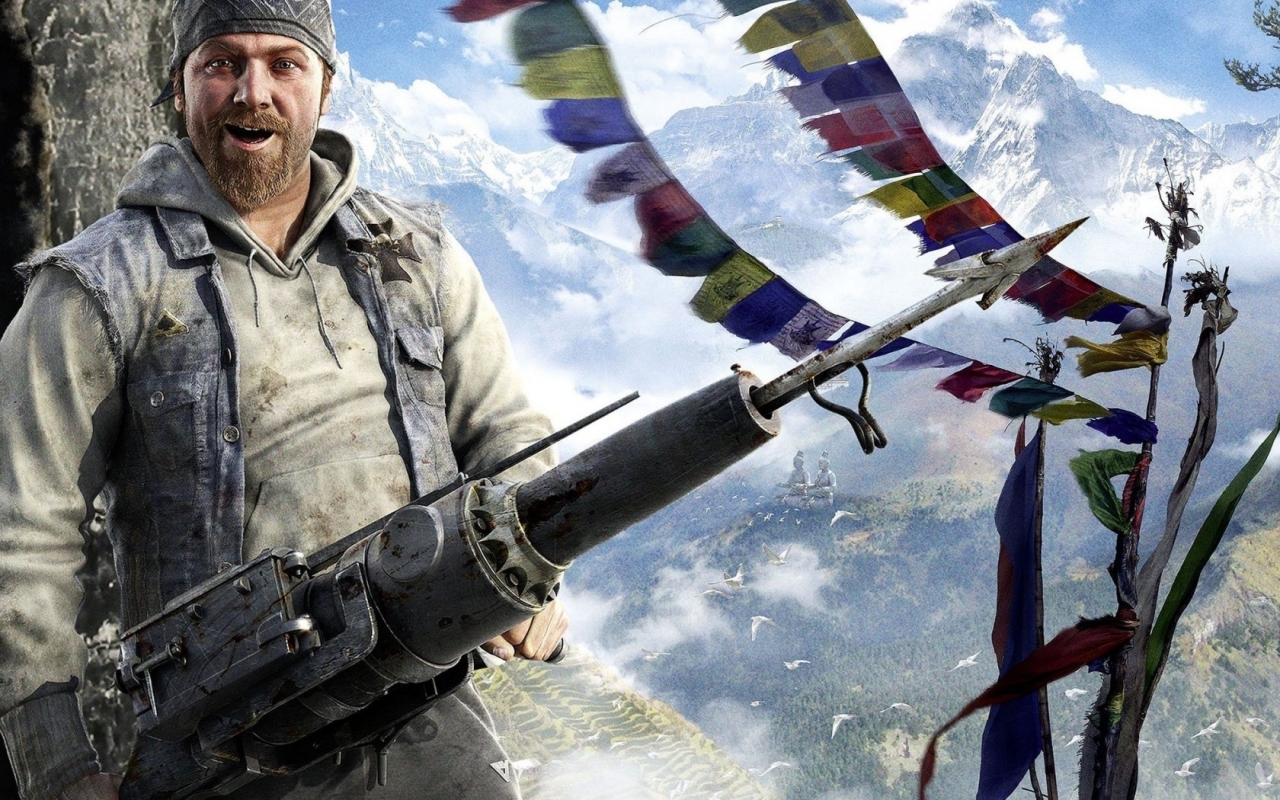 Far Cry 4 Hurk Deluxe Pack for 1280 x 800 widescreen resolution