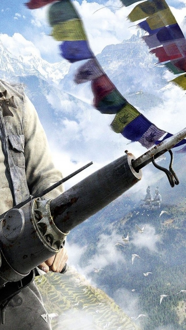 Far Cry 4 Hurk Deluxe Pack for 640 x 1136 iPhone 5 resolution