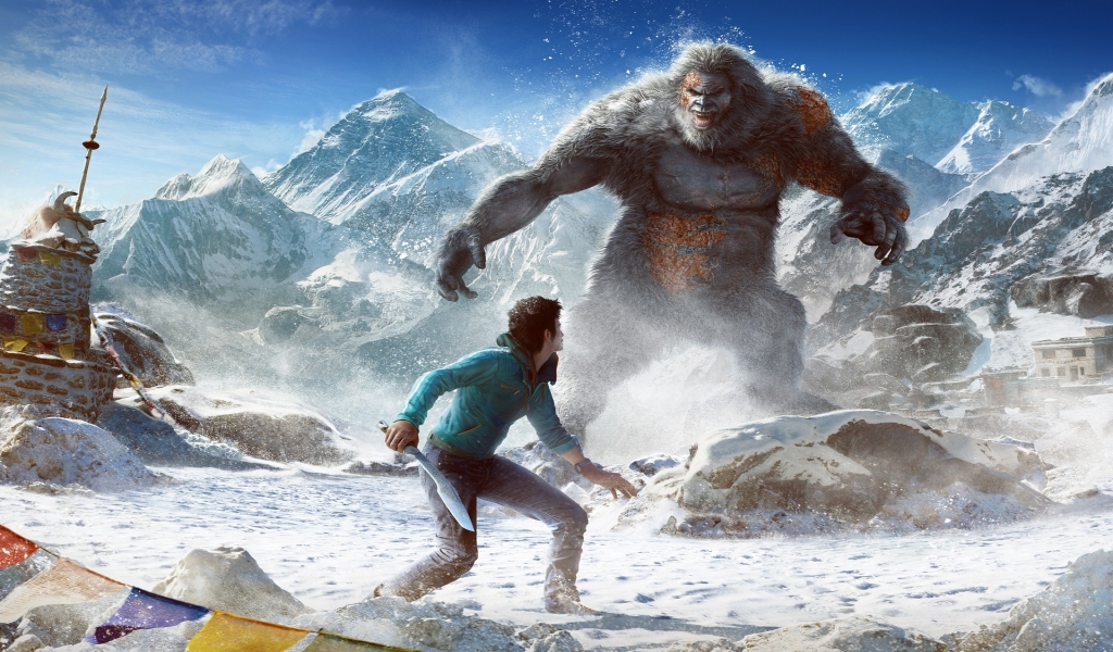 Far Cry 4 Valley of The Yetis for 1024 x 600 widescreen resolution