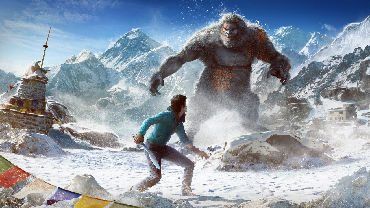 Far Cry 4 Valley of The Yetis for 1280 x 720 HDTV 720p resolution