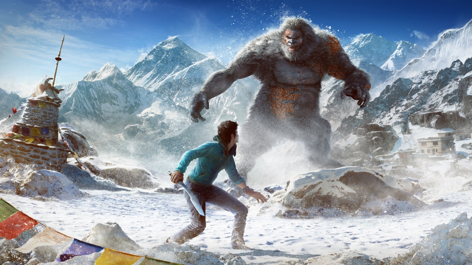 Far Cry 4 Valley of The Yetis for 1600 x 900 HDTV resolution