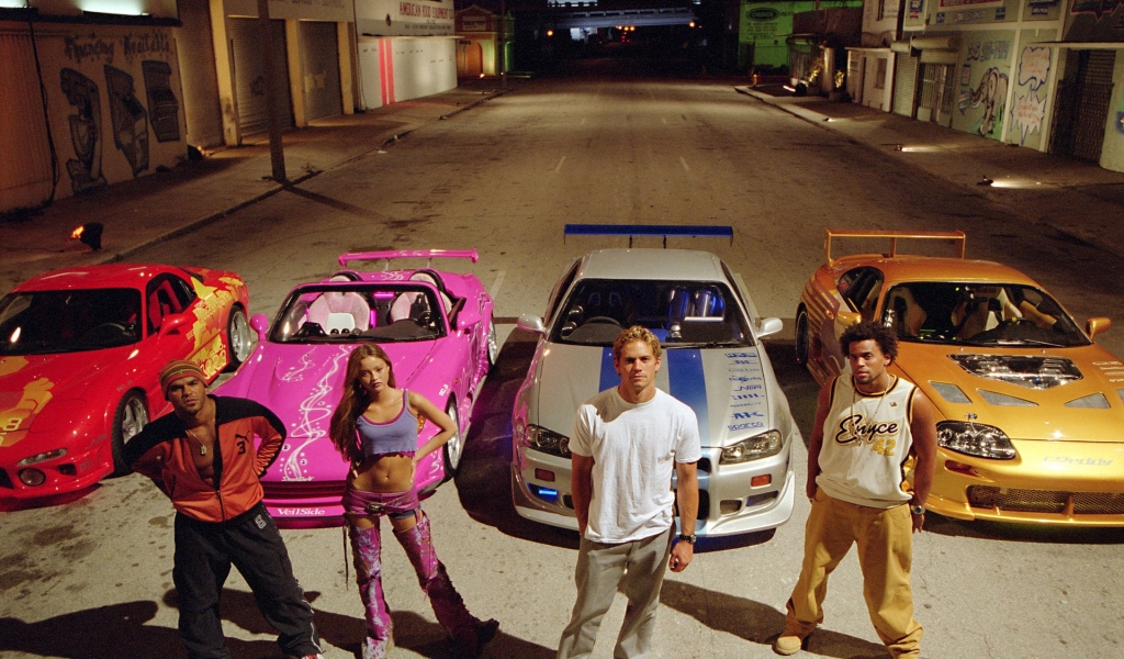 Fast and Furious for 1024 x 600 widescreen resolution