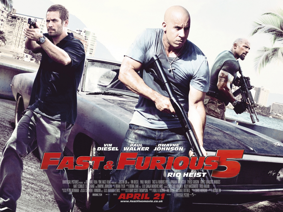 Fast and Furious 5 Movie for 1152 x 864 resolution