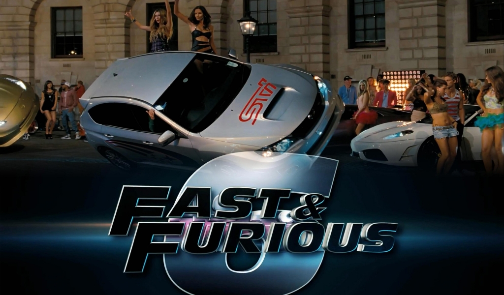 Fast and Furious 6 for 1024 x 600 widescreen resolution