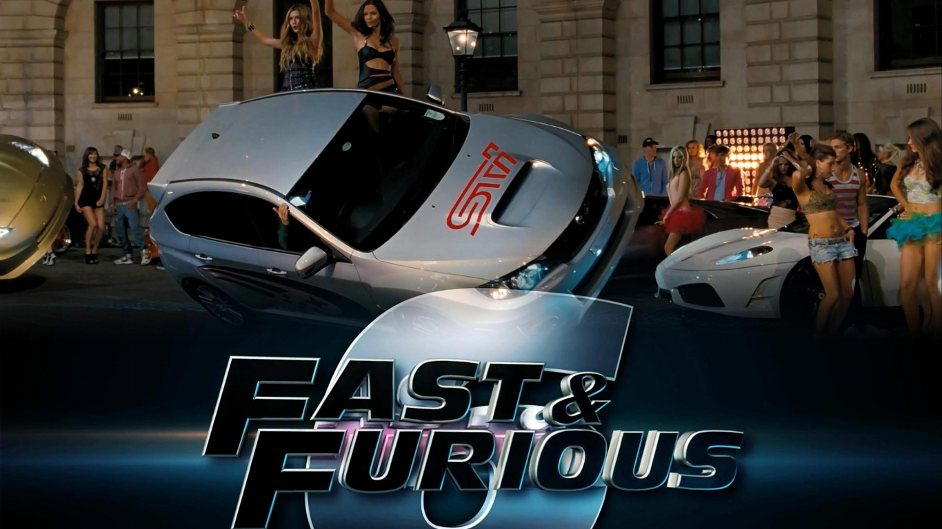 Fast and Furious 6 for 1366 x 768 HDTV resolution