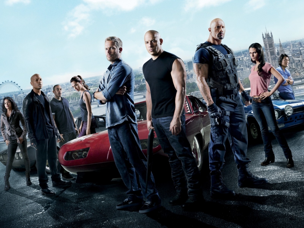 Fast and the Furious 6 for 1024 x 768 resolution