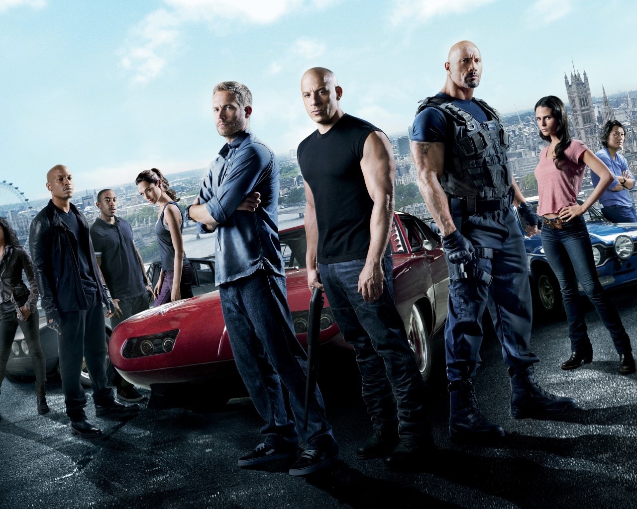Fast and the Furious 6 for 1280 x 1024 resolution