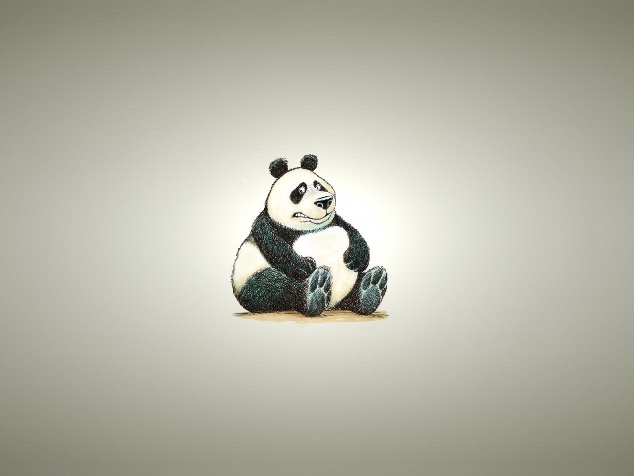 Fat Panda Bear for 1280 x 960 resolution