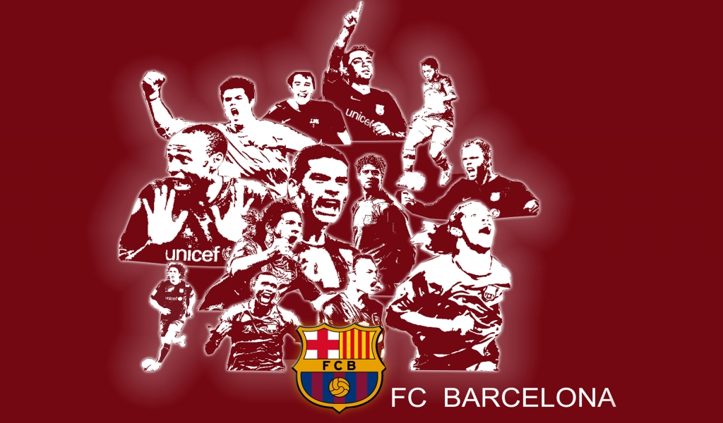 FC Barcelona for 1024 x 600 widescreen resolution