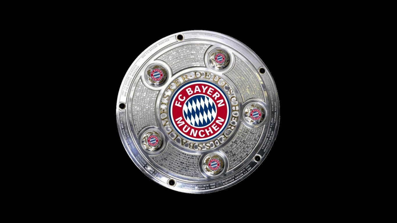 FC Bayern Munchen for 1366 x 768 HDTV resolution