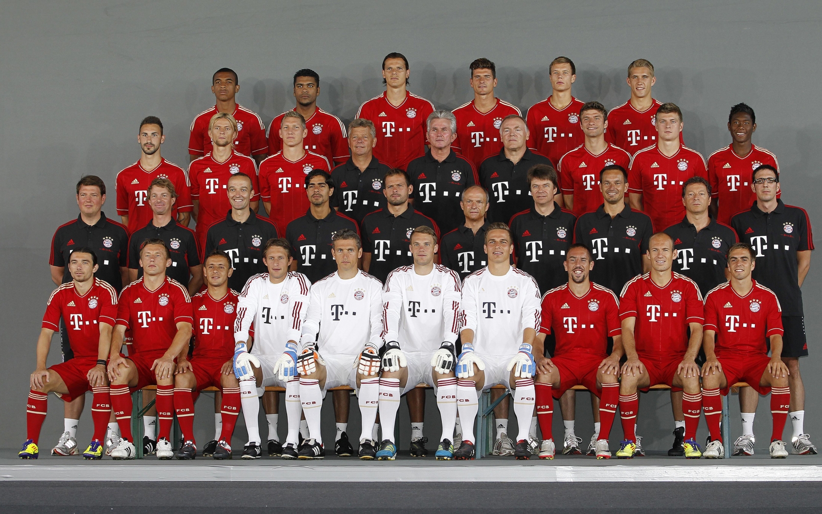 FC Bayern Munchen 2012 2013 for 1680 x 1050 widescreen resolution