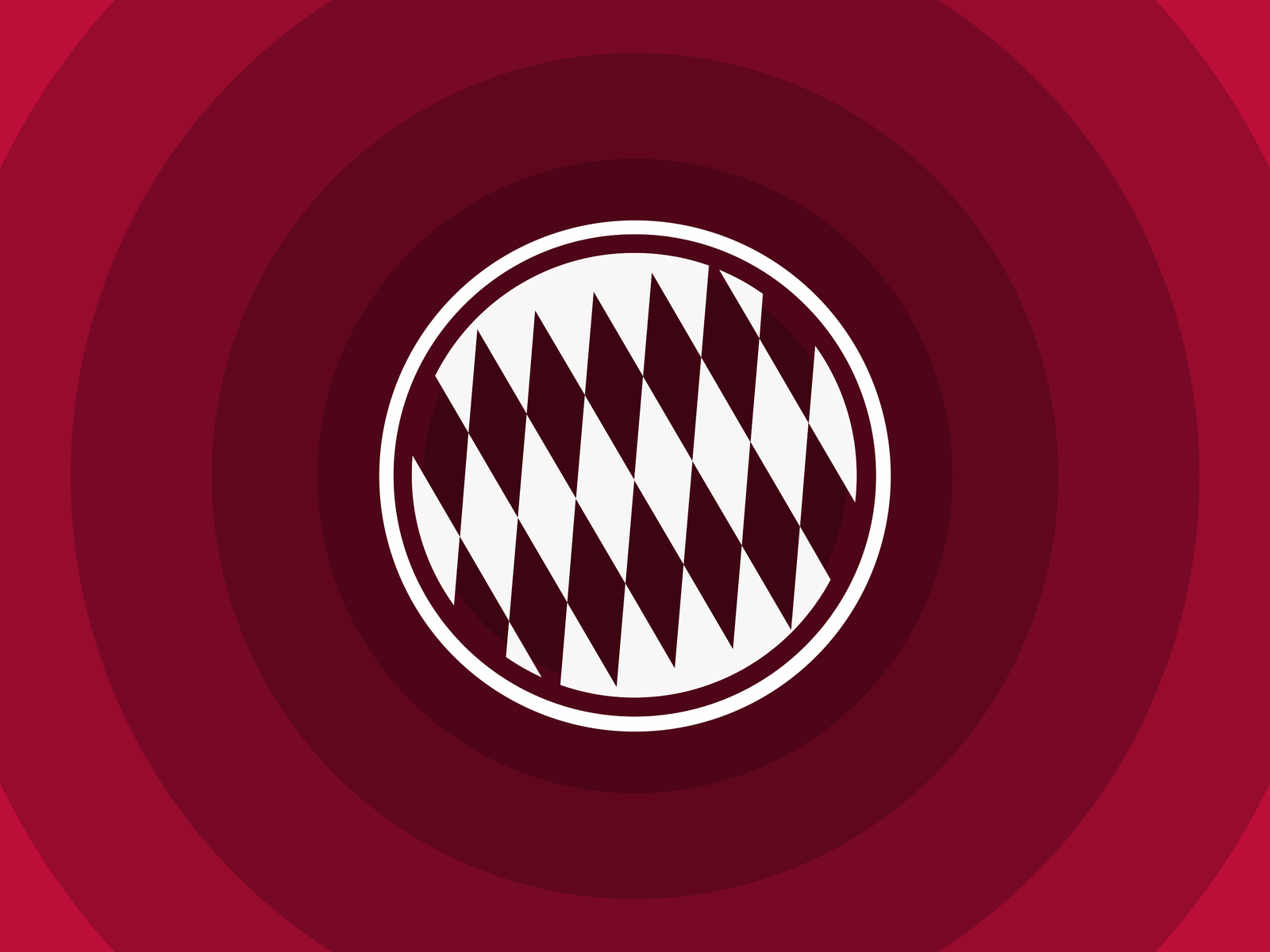 FC Bayern Munich Minimal Logo for 1600 x 1200 resolution