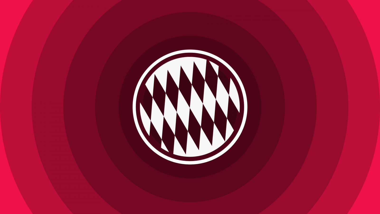 FC Bayern Munich Minimal Logo for 1600 x 900 HDTV resolution