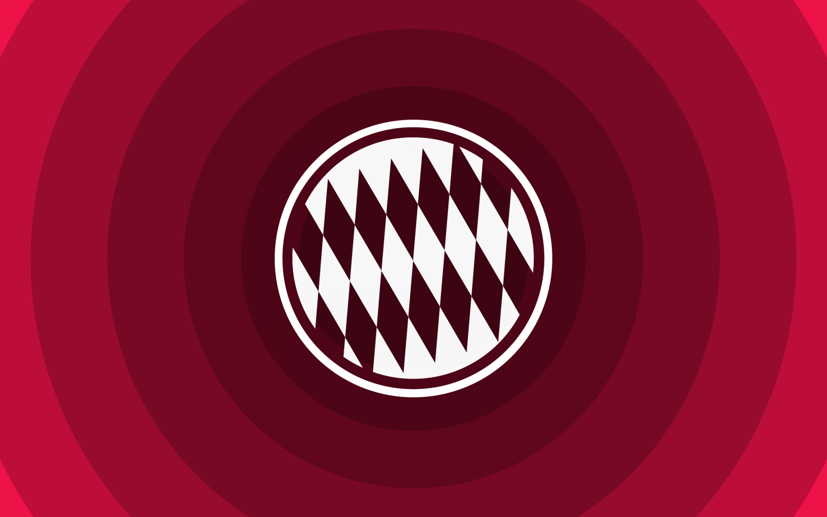 FC Bayern Munich Minimal Logo for 1680 x 1050 widescreen resolution