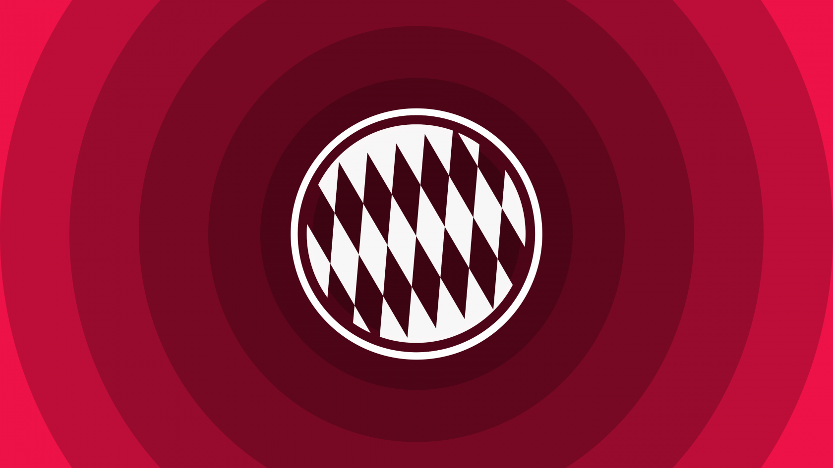 FC Bayern Munich Minimal Logo for 1680 x 945 HDTV resolution