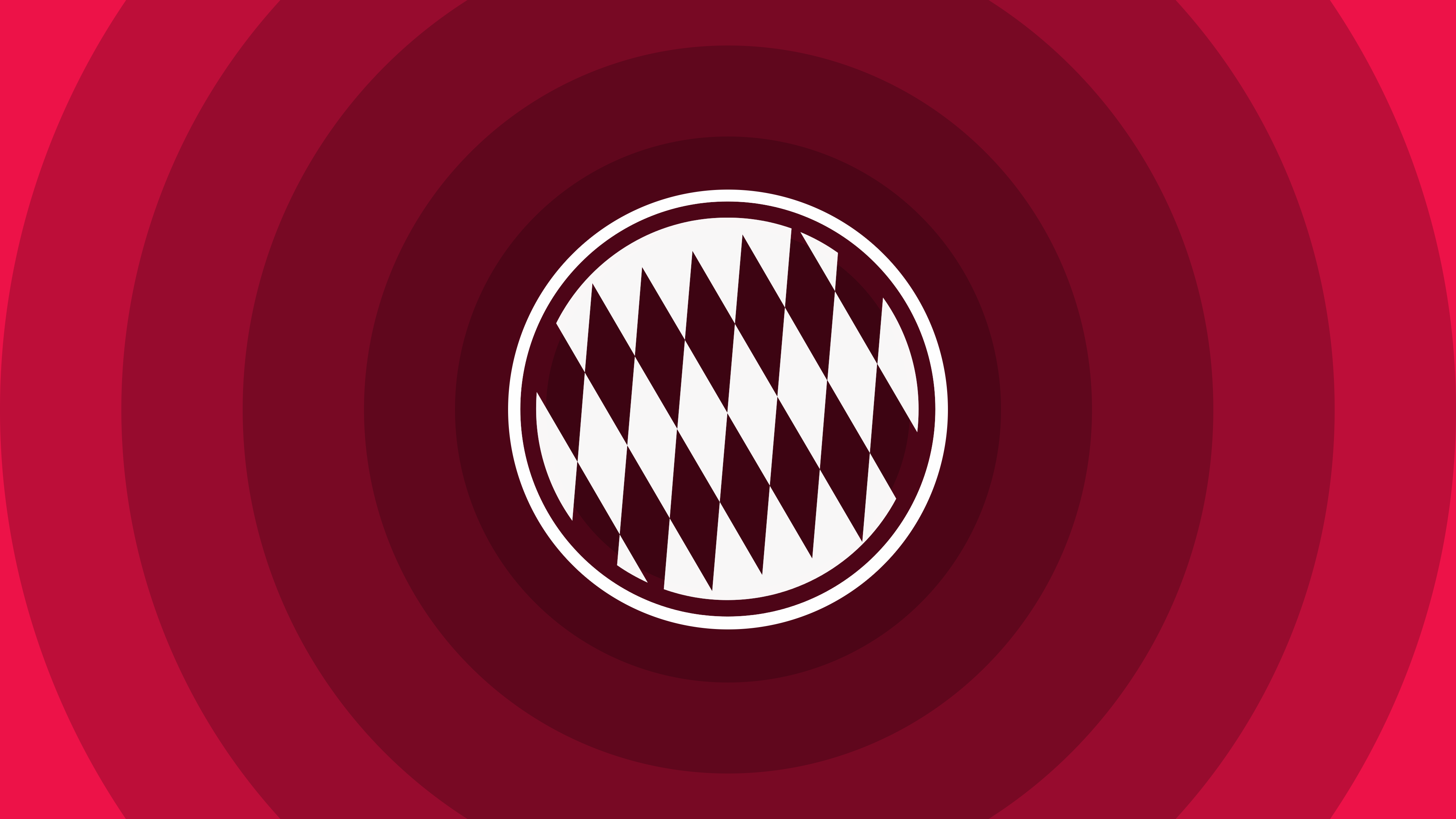 FC Bayern Munich Minimal Logo for 3840 x 2160 Ultra HD resolution