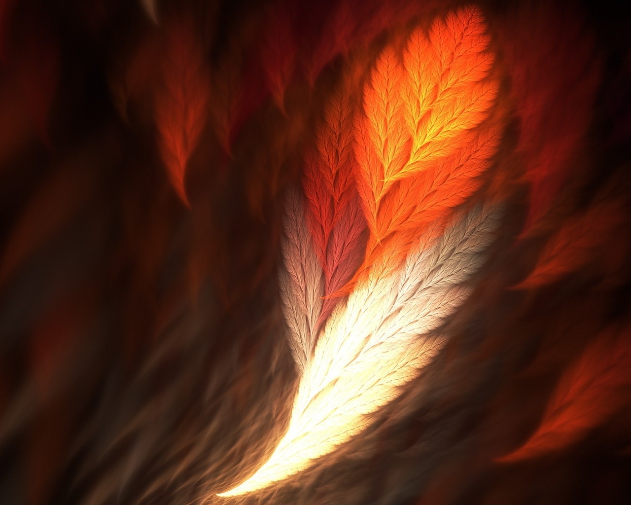 Feather Art for 1280 x 1024 resolution