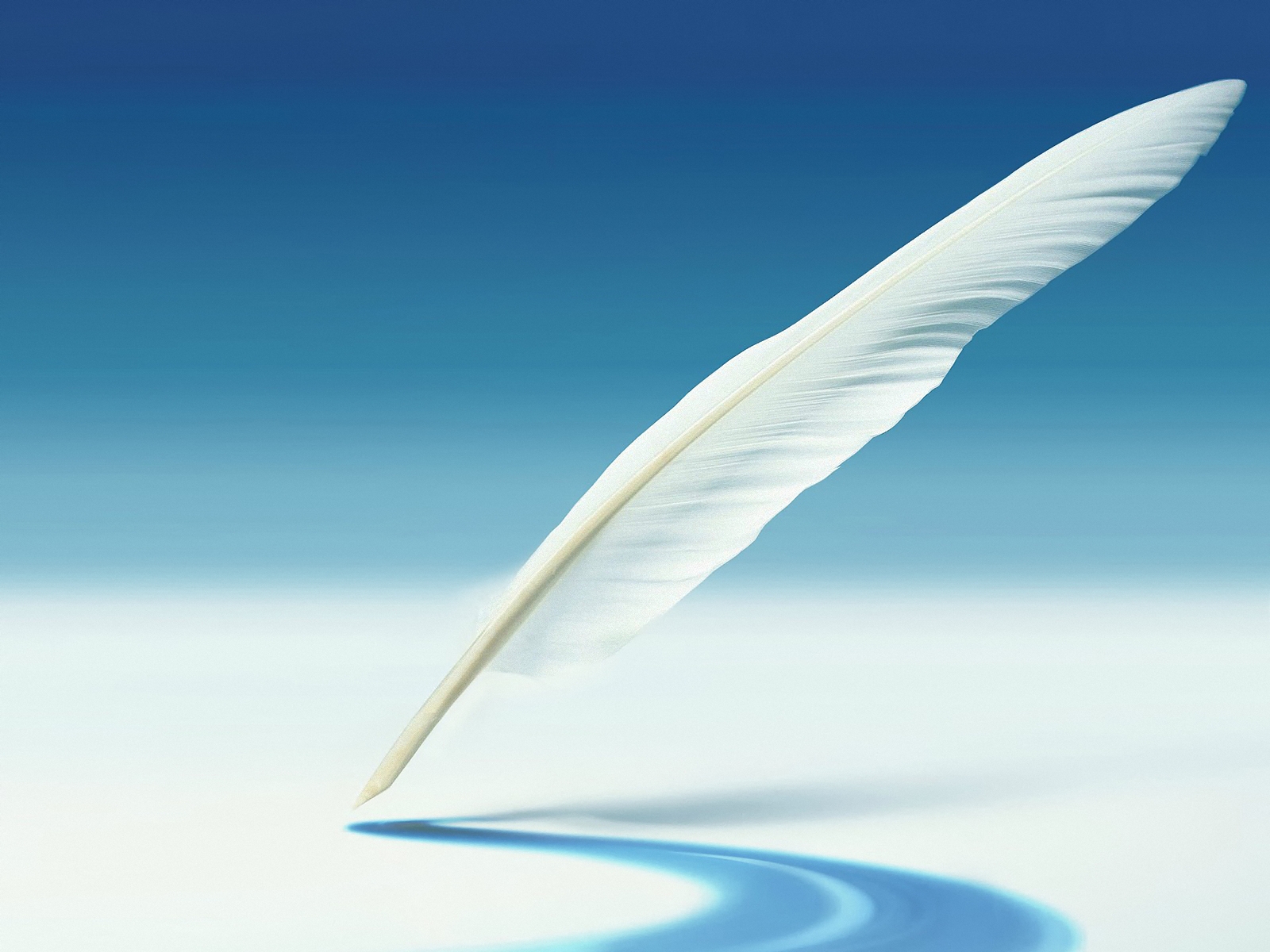Feather Pen for 1600 x 1200 resolution