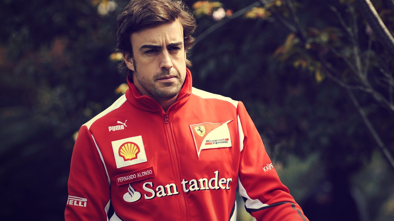 Fernando Alonso Look for 1280 x 720 HDTV 720p resolution