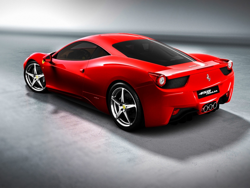 Ferrari 458 for 1024 x 768 resolution