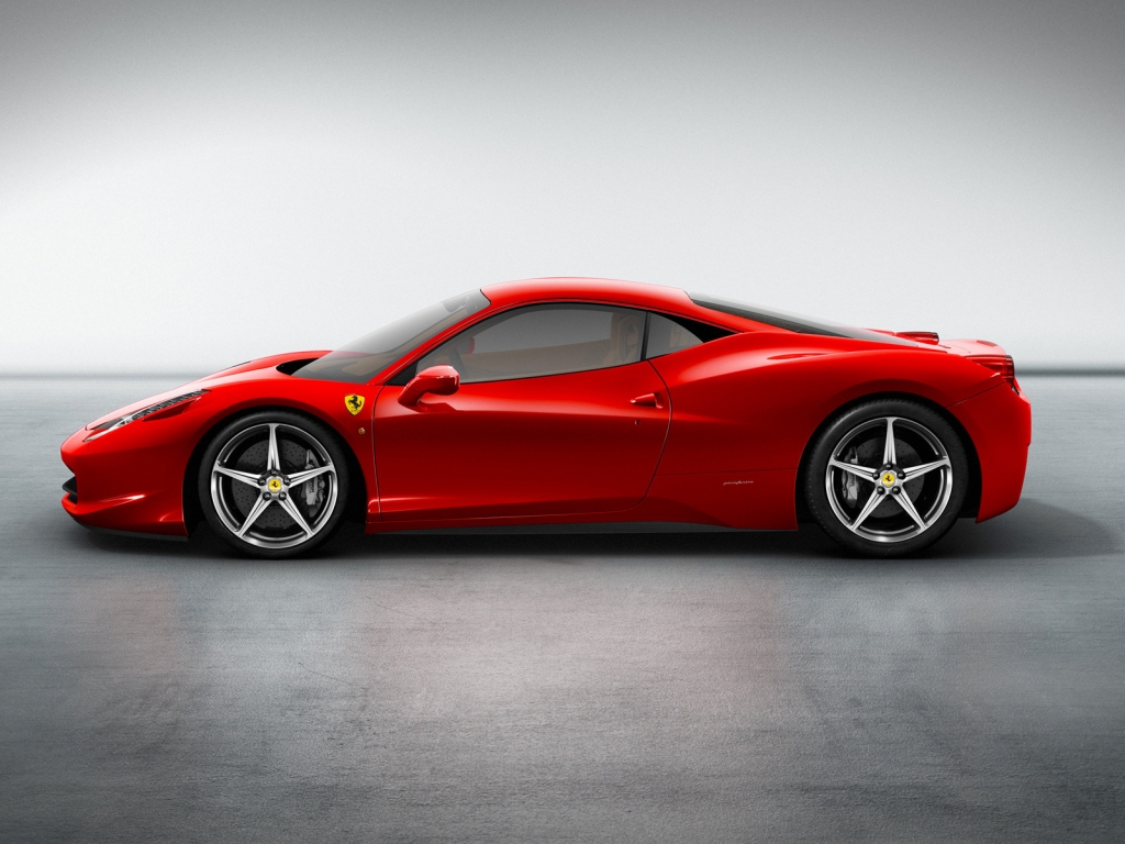 Ferrari 458 Italia for 1024 x 768 resolution