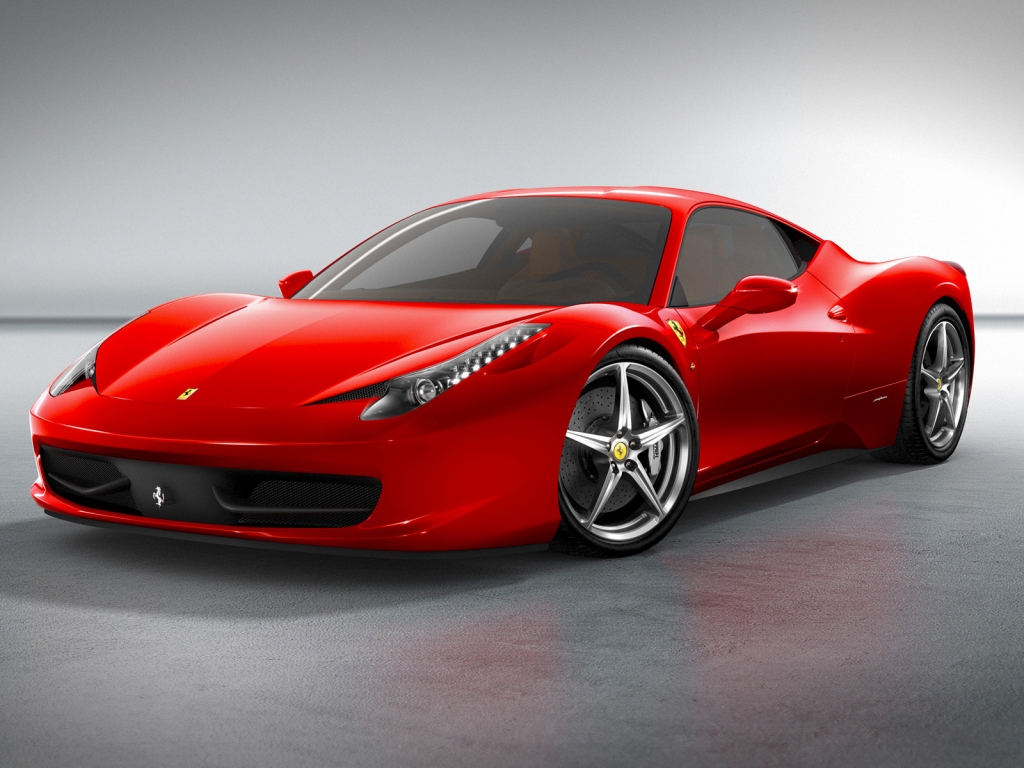 Ferrari 458 Italia Front for 1024 x 768 resolution