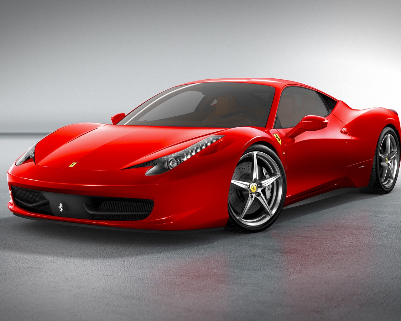 Ferrari 458 Italia Front for 1280 x 1024 resolution