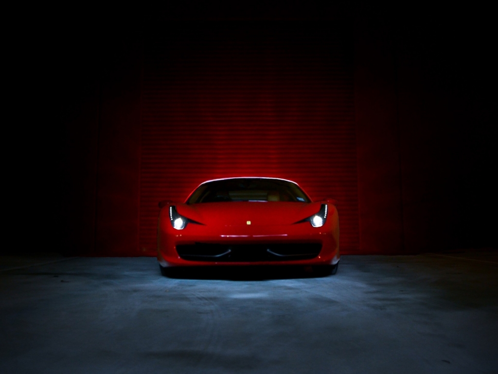 Ferrari 458 Italia Red  for 1024 x 768 resolution