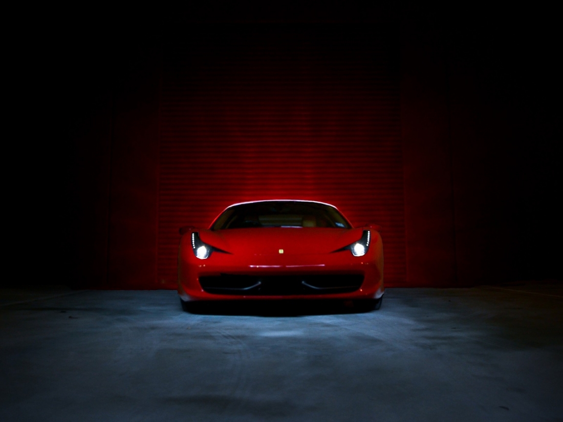 Ferrari 458 Italia Red  for 1152 x 864 resolution