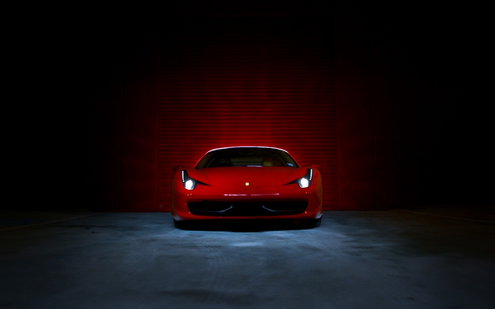 Ferrari 458 Italia Red  for 1680 x 1050 widescreen resolution