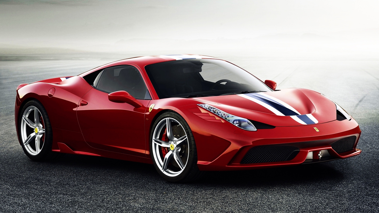Ferrari 458 Speciale for 1280 x 720 HDTV 720p resolution