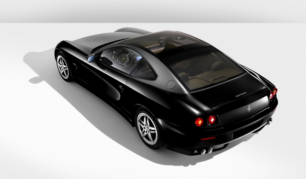 Ferrari 612 Black for 1024 x 600 widescreen resolution